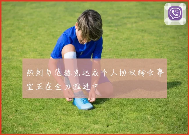 热刺与范赫克达成个人协议转会事宜正在全力推进中